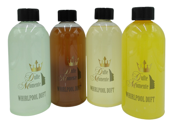 Whirlpool Duft Set – freie Duftwahl (4–24 Flaschen à 500 ml)
