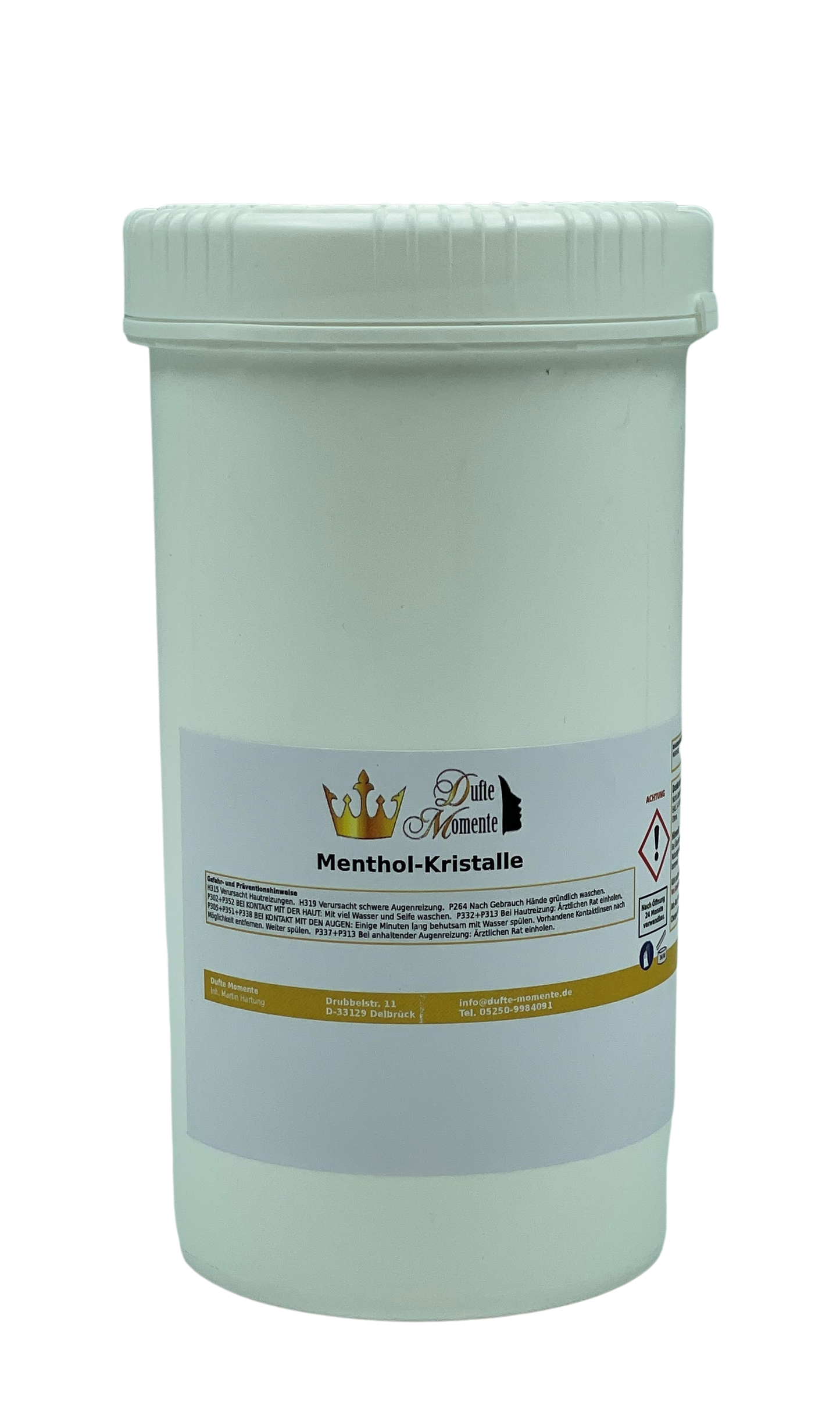 Menthol-Kristalle Dose 500g