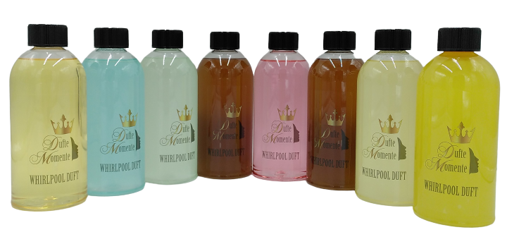 Whirlpool Duft Set – freie Duftwahl (4–24 Flaschen à 500 ml)