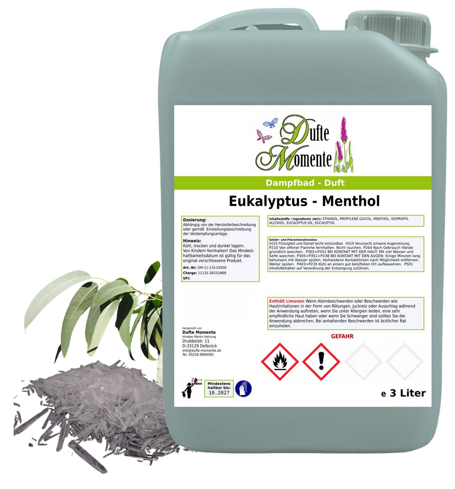 Dampfbad-Konzentrat Kanister