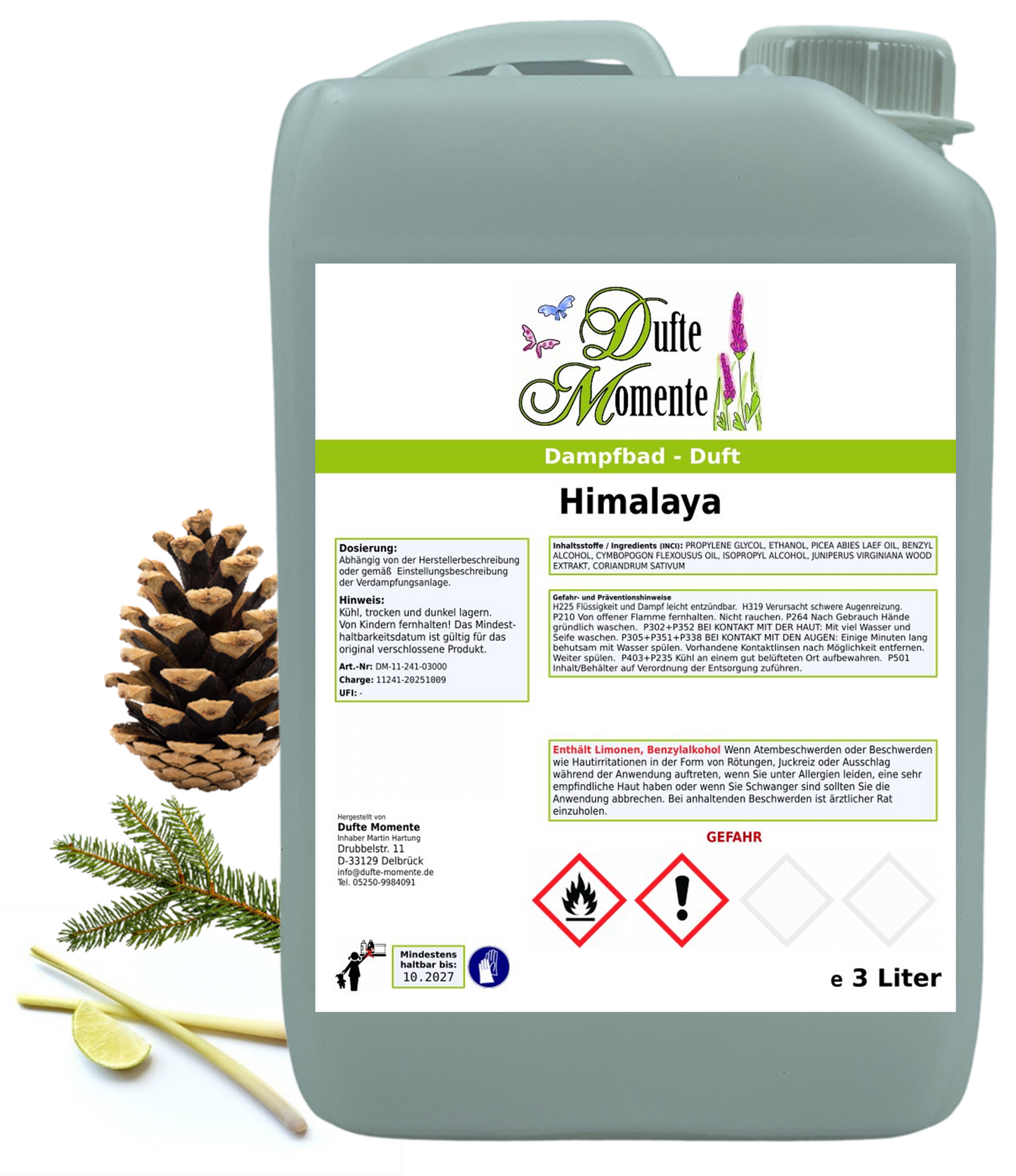 Dampfbad-Konzentrat Kanister