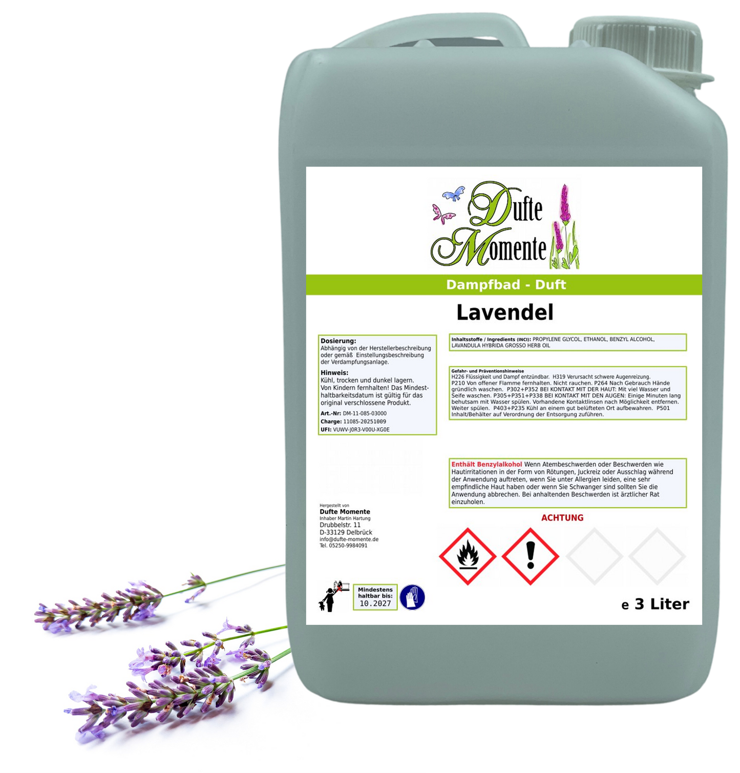 Dampfbad-Konzentrat Kanister