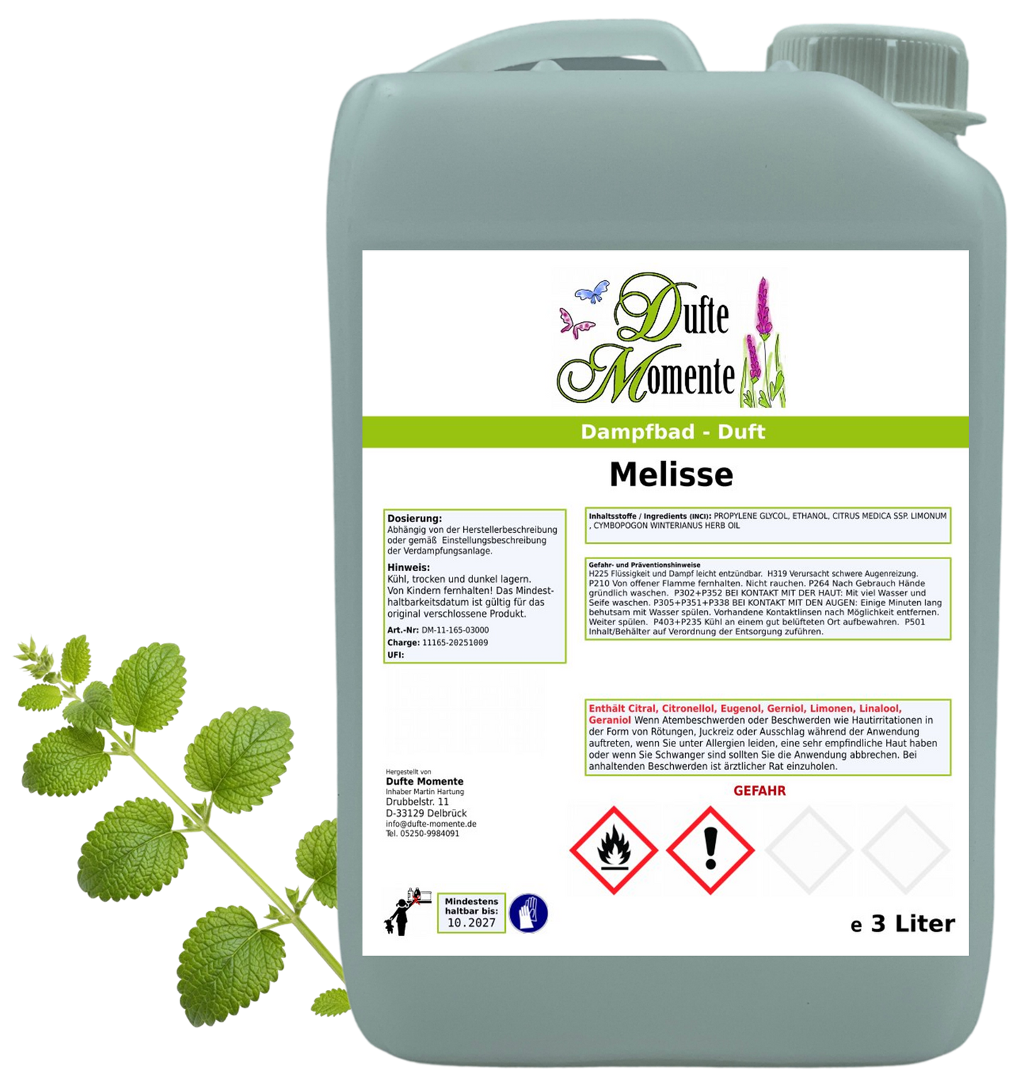 Dampfbad-Konzentrat Kanister