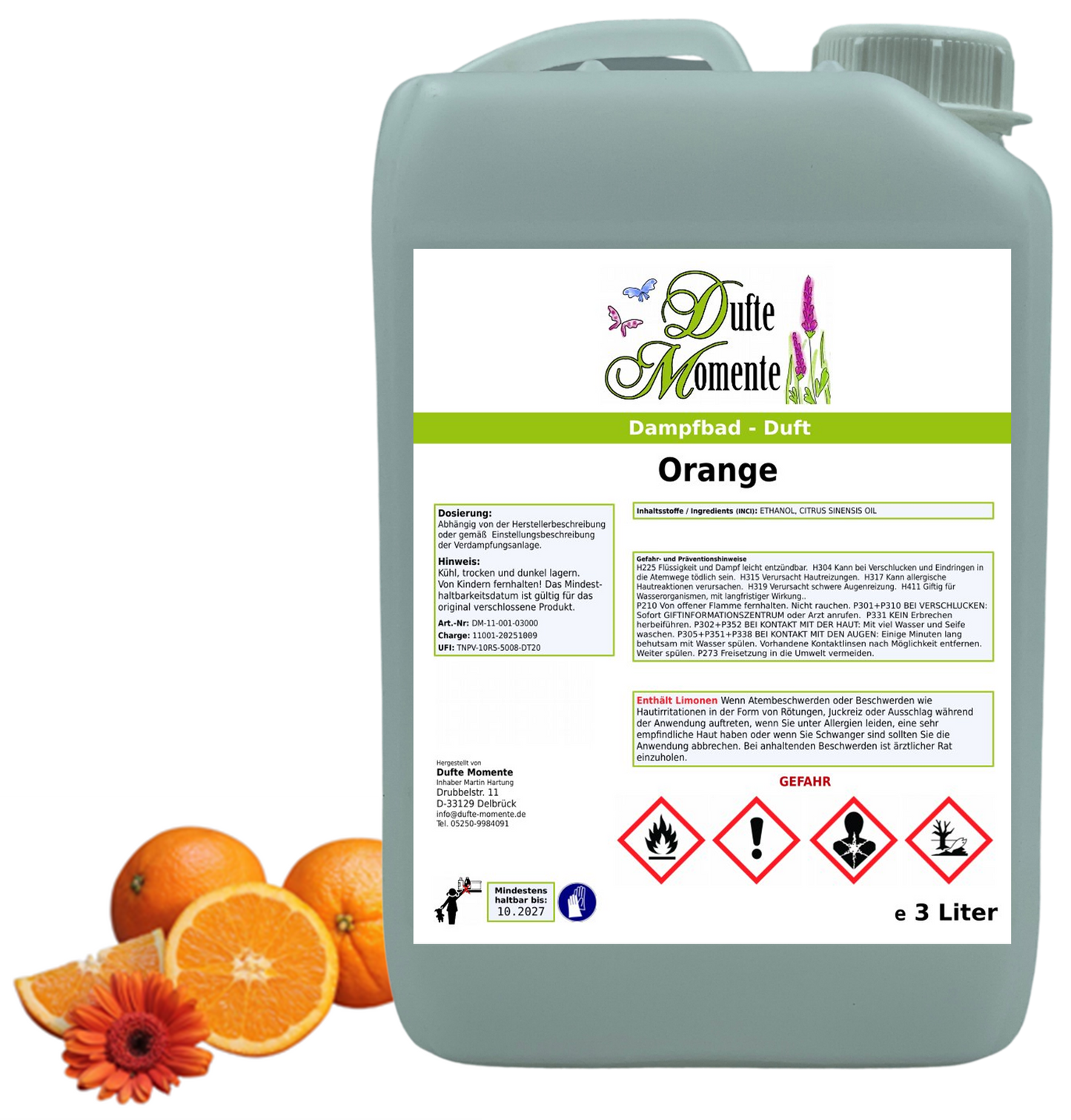 Dampfbad-Konzentrat Kanister