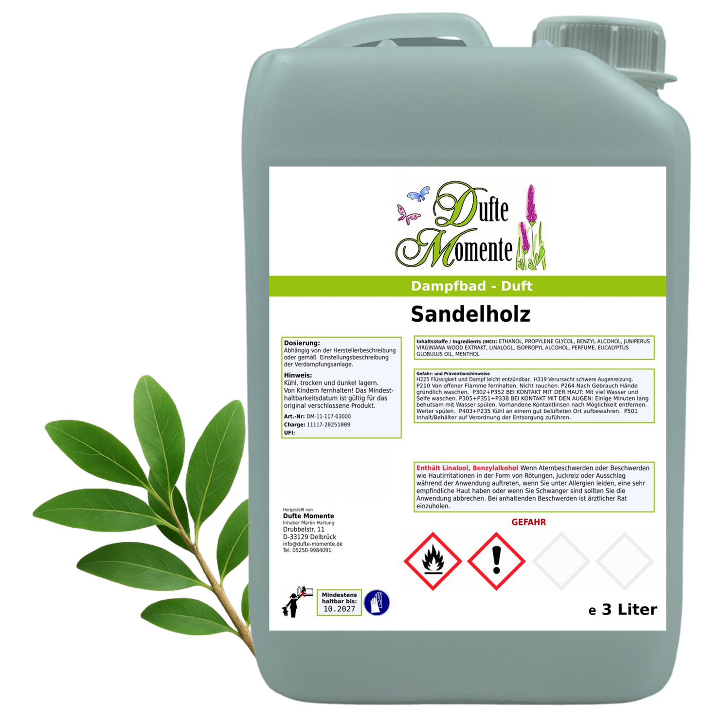 Dampfbad-Konzentrat Kanister