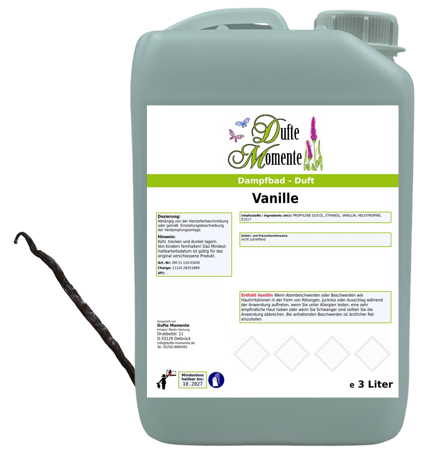 Dampfbad-Konzentrat Kanister