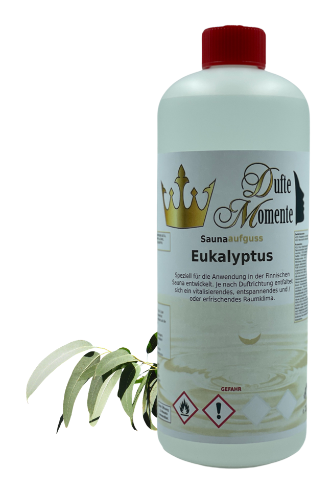 Eukalyptus Saunaaufguss-Konzentrat | 250 ml – 3 L | Profi-Qualität