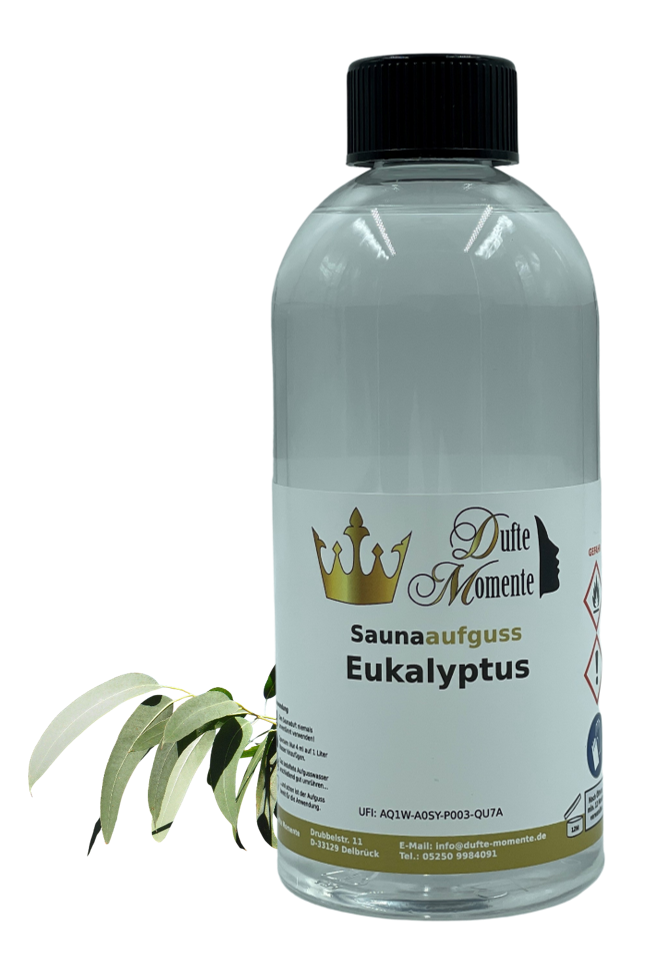 Eukalyptus Saunaaufguss-Konzentrat | 250 ml – 3 L | Profi-Qualität