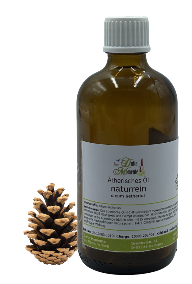 Ätherisches Öl Braunglas-Flasche 100 ml