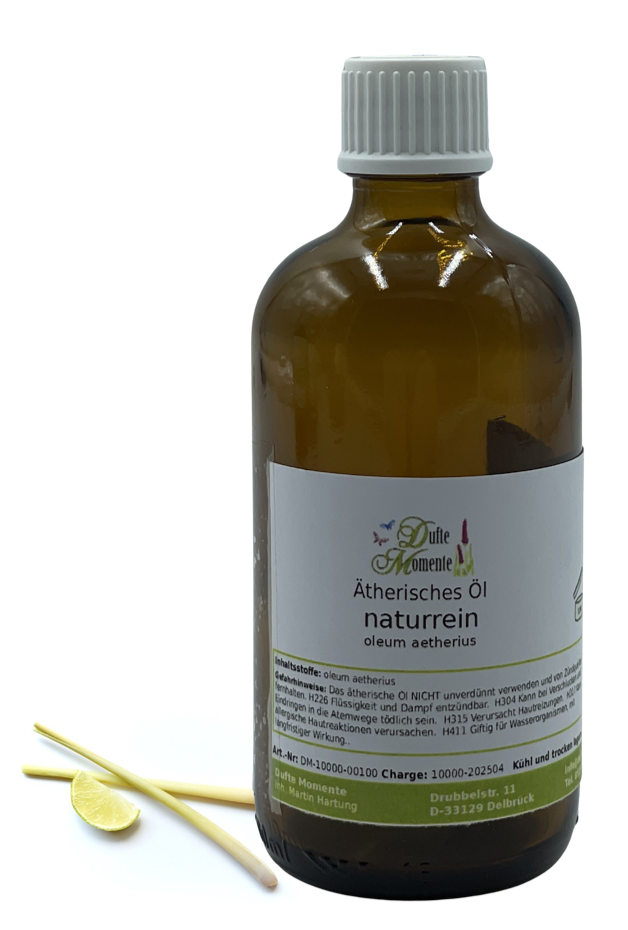 Ätherisches Öl Braunglas-Flasche 100 ml