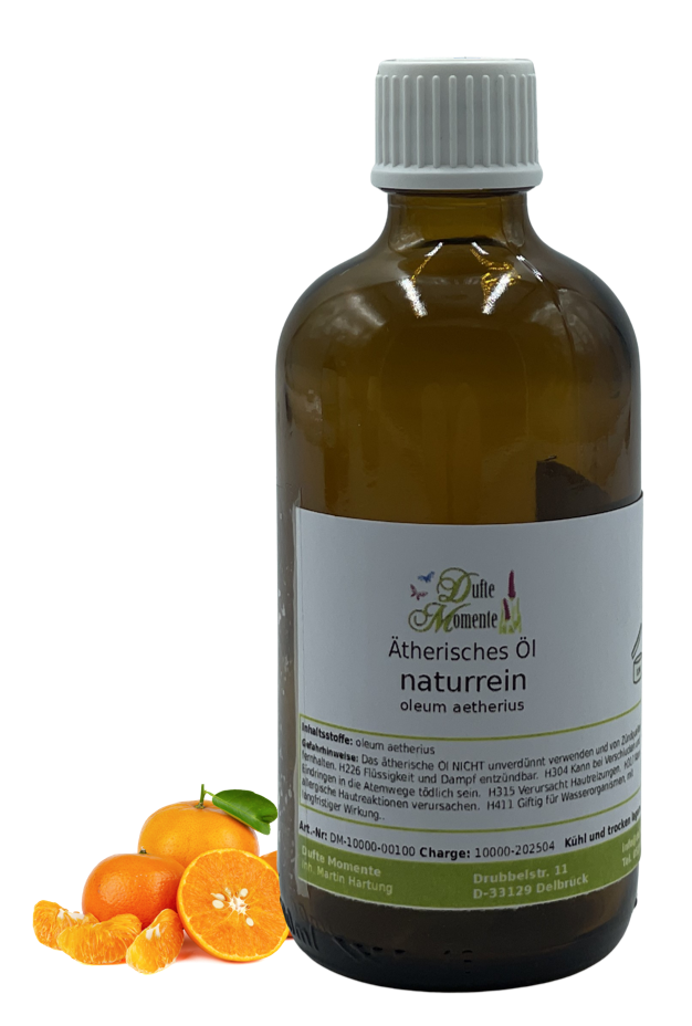 Ätherisches Öl Braunglas-Flasche 100 ml