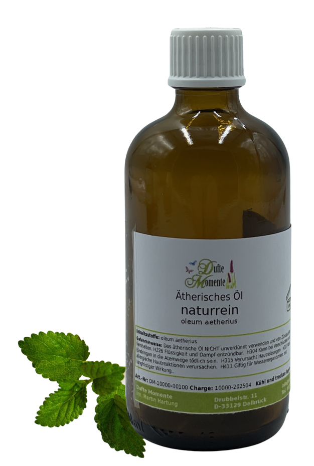 Ätherisches Öl Braunglas-Flasche 100 ml