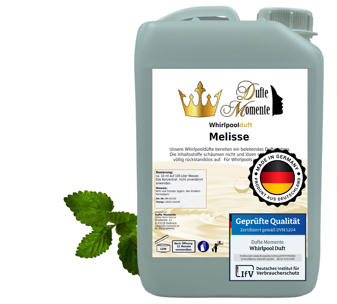 Whirlpoolduft 3 Liter Kanister Melisse