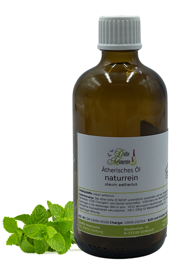 Ätherisches Öl Braunglas-Flasche 100 ml