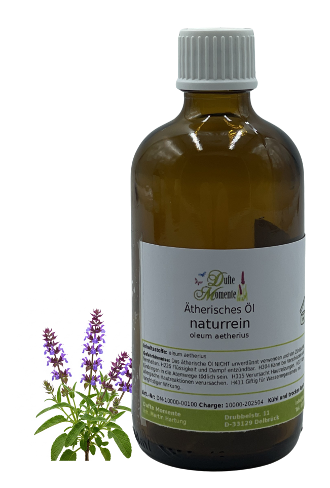 Ätherisches Öl Braunglas-Flasche 100 ml