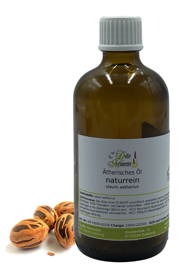 Ätherisches Öl Braunglas-Flasche 100 ml