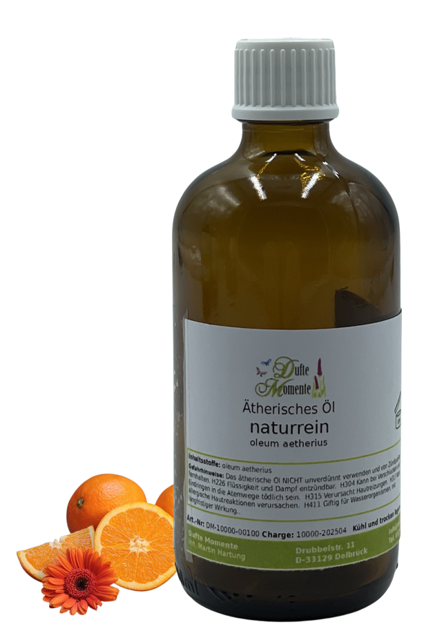 Ätherisches Öl Braunglas-Flasche 100 ml
