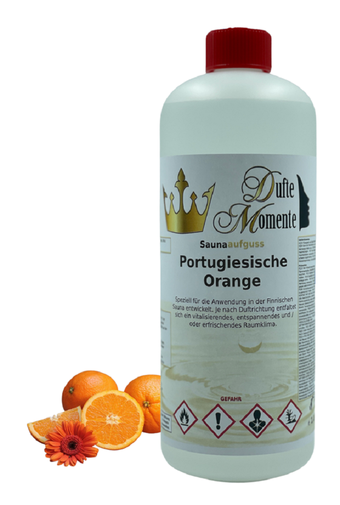 Orange Saunaaufguss-Konzentrat | 250 ml – 3 L | Fruchtig & Belebend