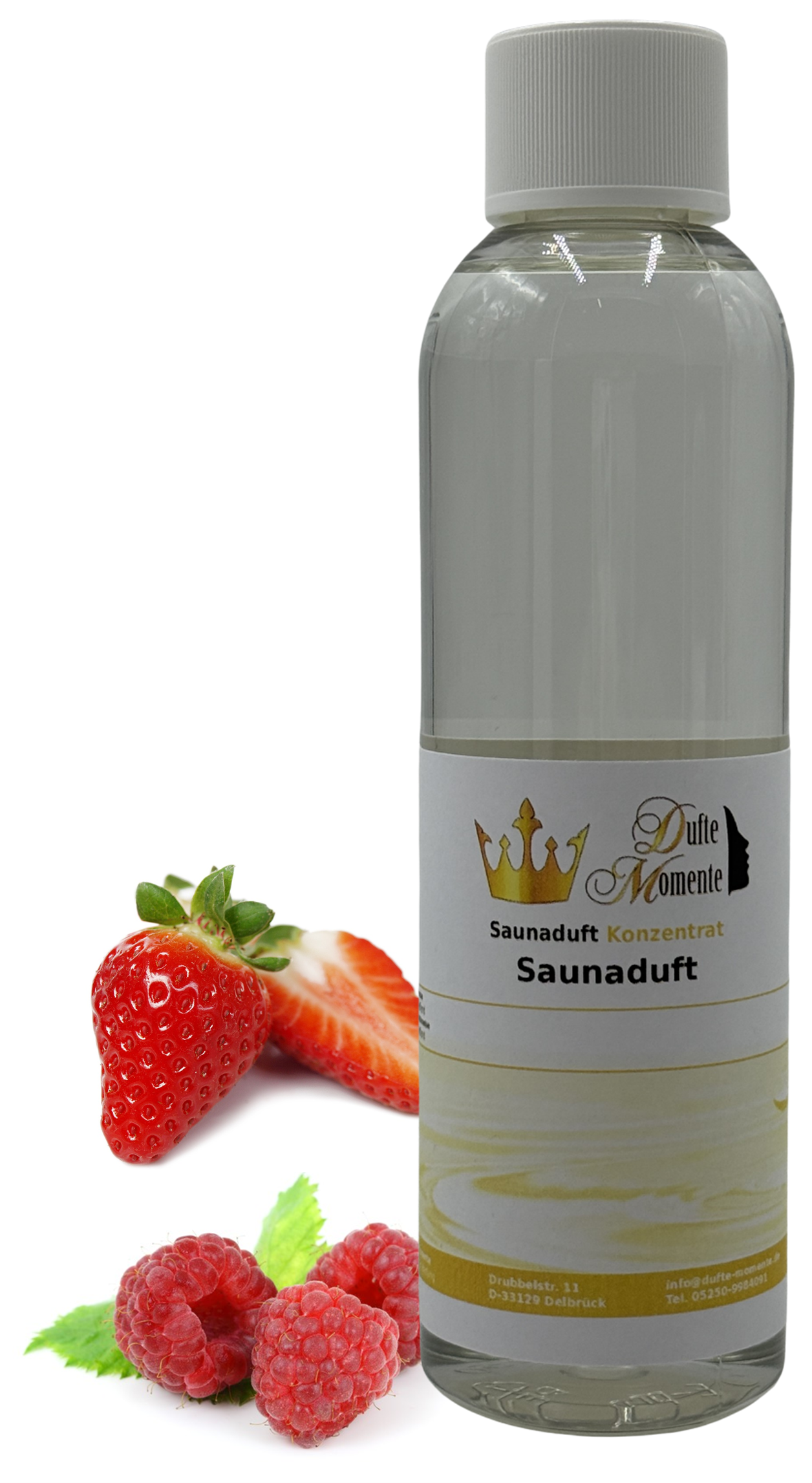 Waldbeere Saunaaufguss-Konzentrat | 250 ml – 3 L | Erdbeere & Himbeere