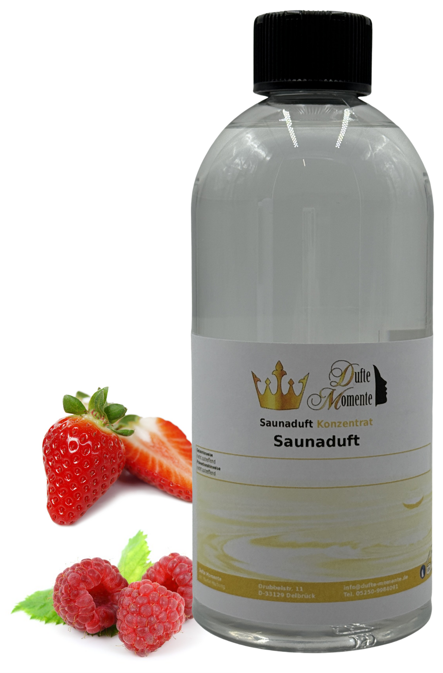 Waldbeere Saunaaufguss-Konzentrat | 250 ml – 3 L | Erdbeere & Himbeere