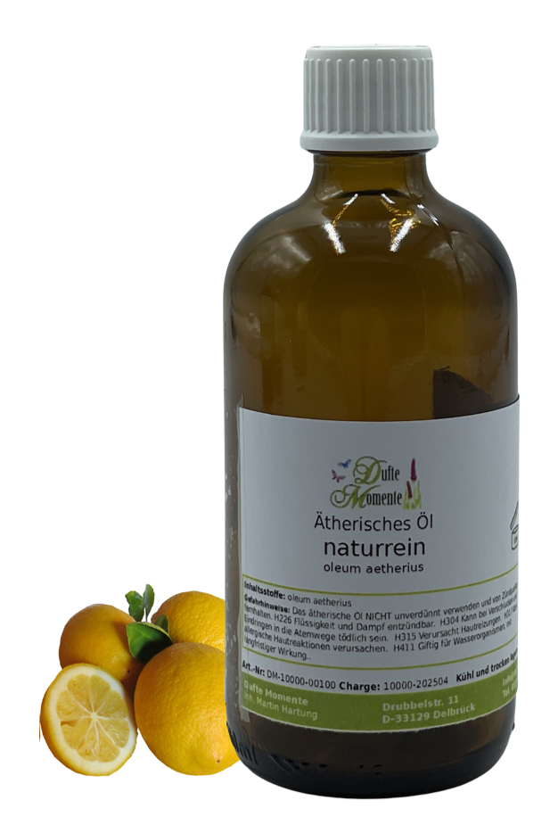 Ätherisches Öl Braunglas-Flasche 100 ml