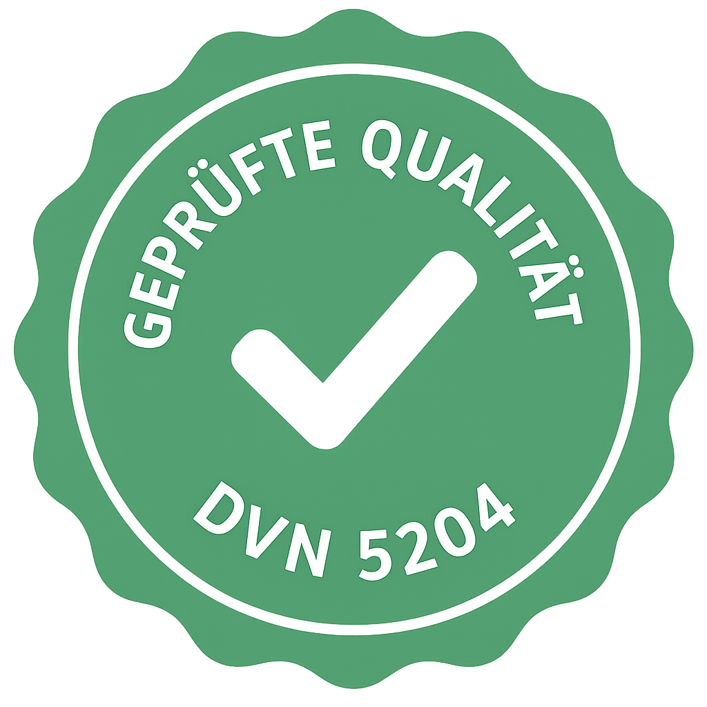 Trust-Badge mit geprüfter Qualität