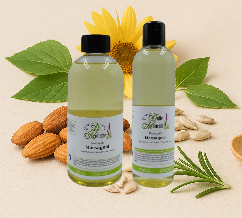 Massageöl auf Pflanzenölbasis