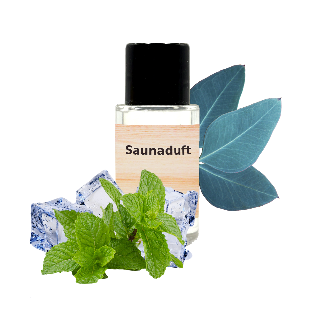 Saunaduft 20ml Flasche mit Eukalyptus und Minze