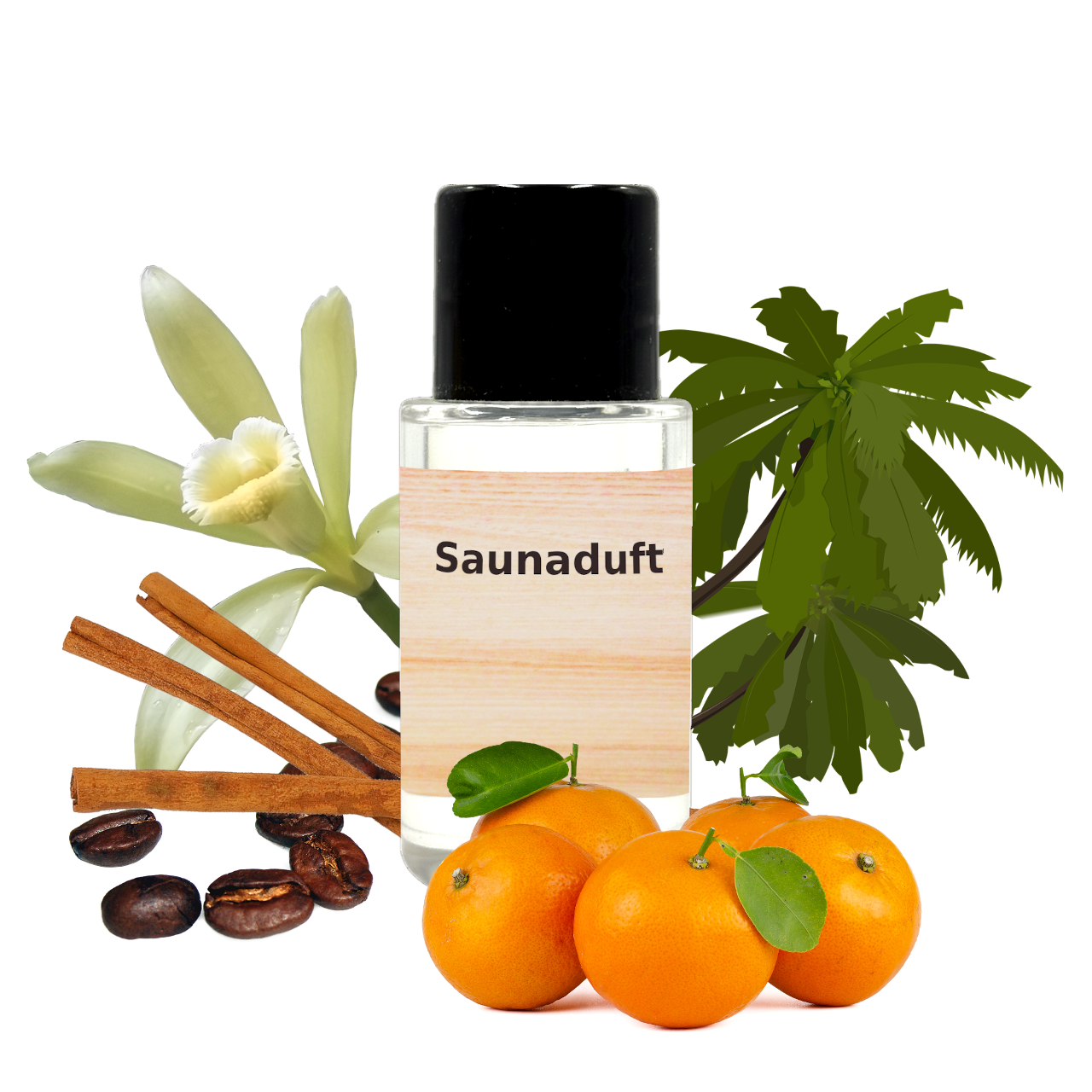 Saunaduft 20 ml Flasche mit exotischen Gewürzen und Früchten