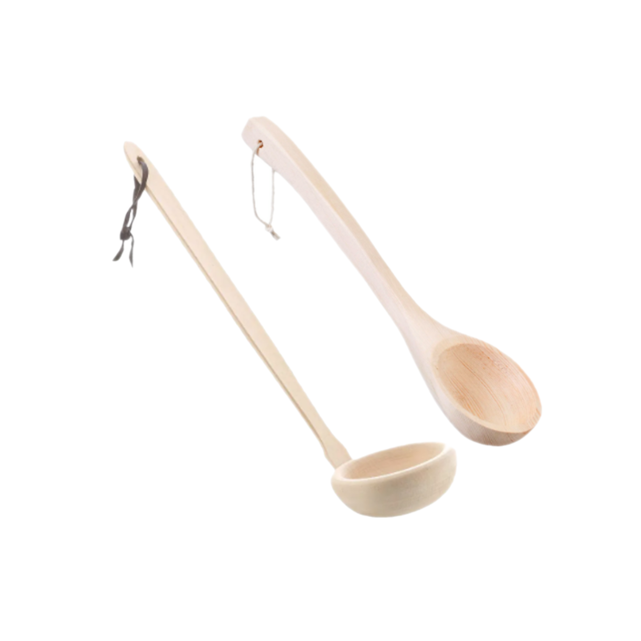 Holzlöffel und Holzkelle