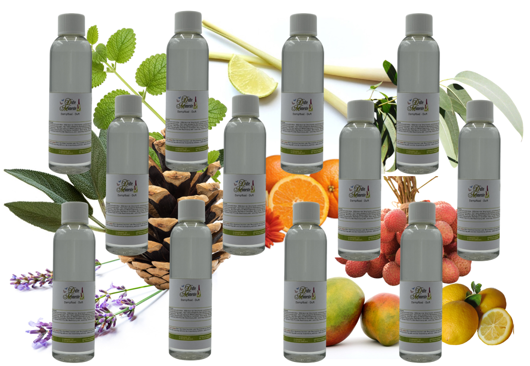 Dampfbad-Konzentrat Set 12 Flaschen