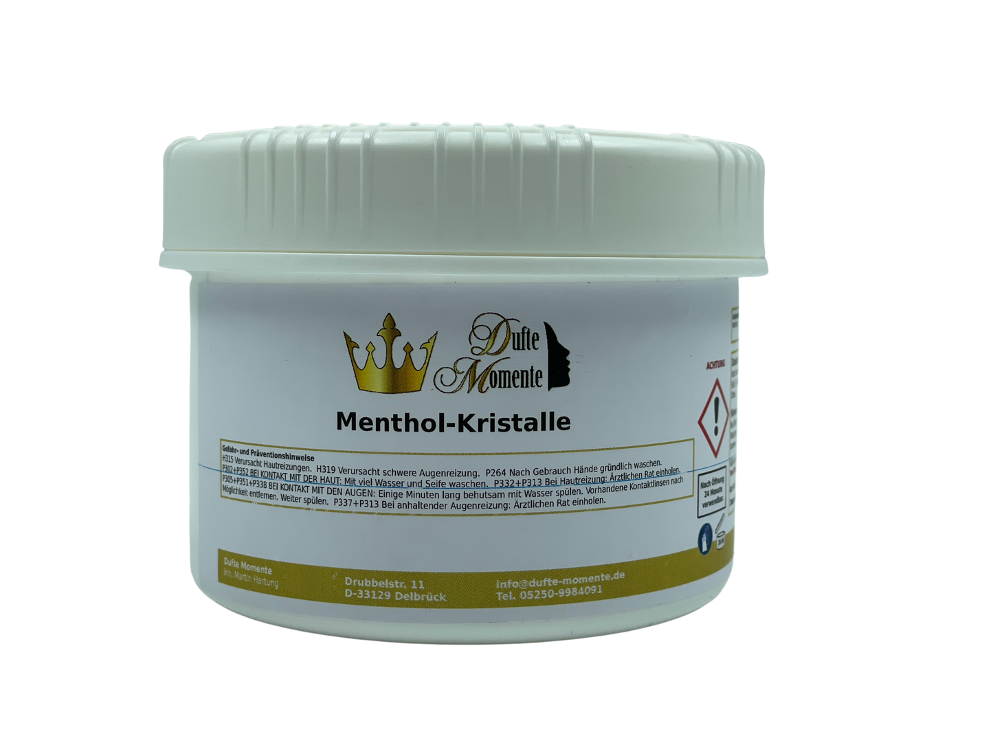 Menthol-Kristalle Dose 250g