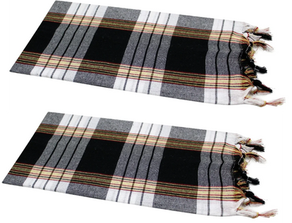 Zwei Hamamtücher Schwarz