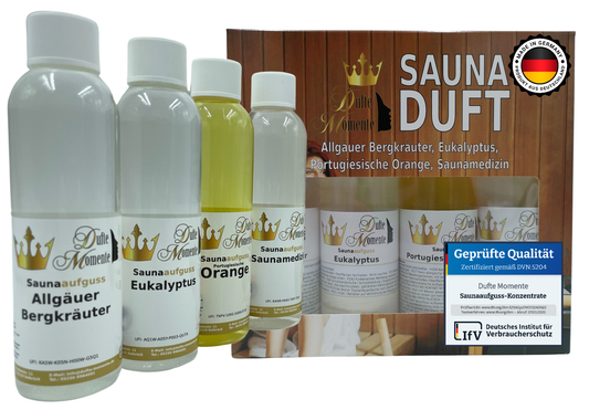 Saunaduft Konzentrat 250ml 4er Bestseller