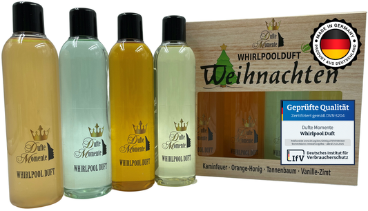 Whirlpoolduft 4er Set Weihnachten Karton
