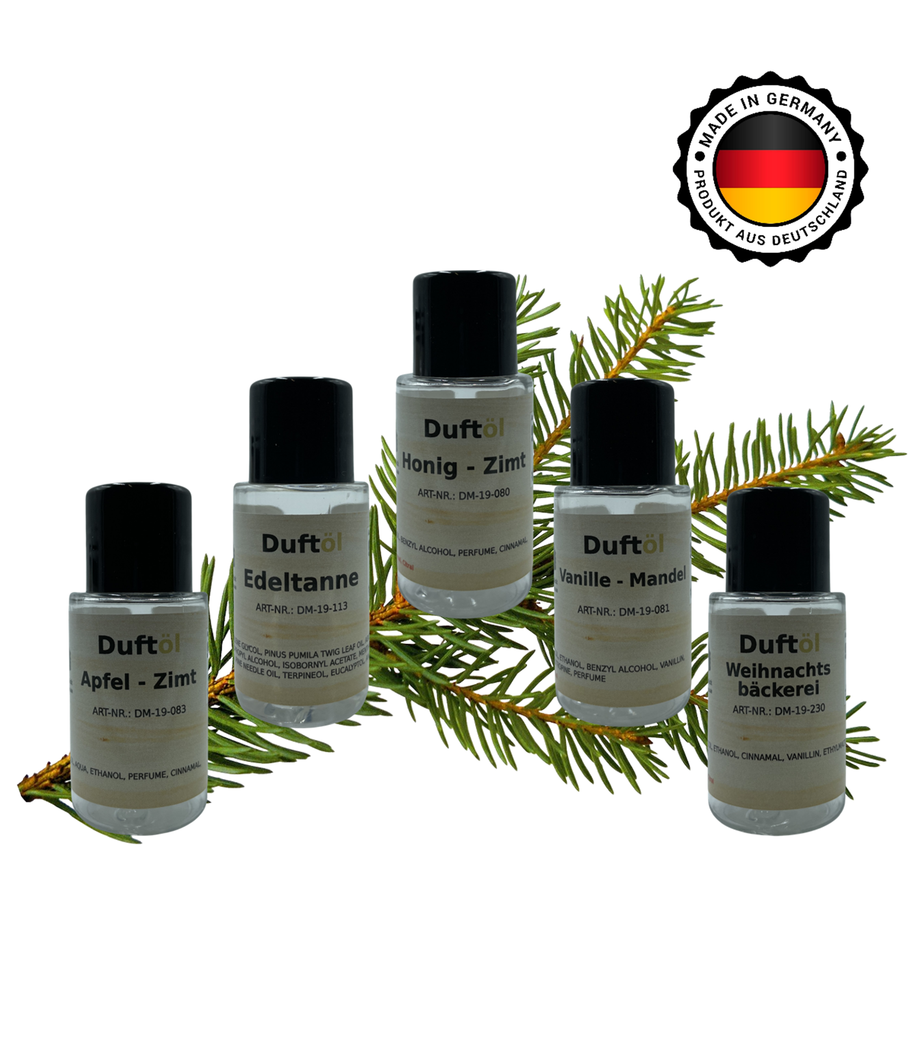 Hauptbild 5x20ml Duftöl