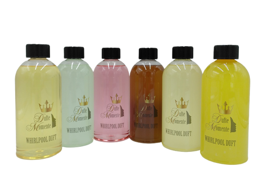 Whirlpool Duft Set – freie Duftwahl (4–24 Flaschen à 500 ml)
