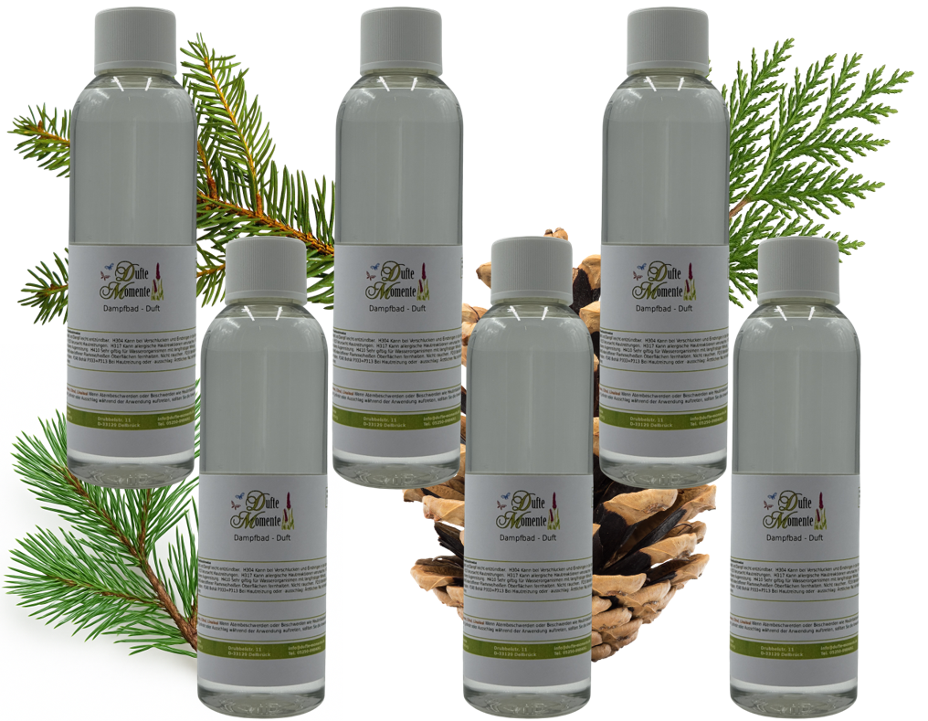 Dampfbad-Konzentrat Set 8 Flaschen