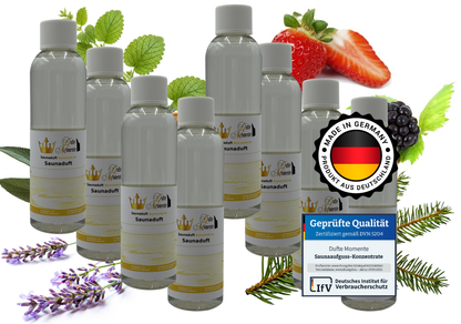 Saunaduft 8 Flaschen