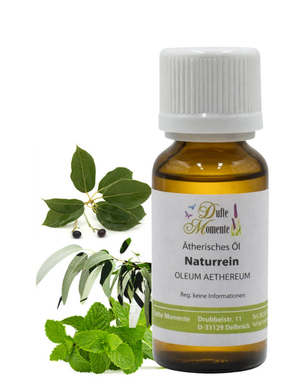 Ätherische Ölmischung Aktiv Sport 10 ml Flasche mit Minze, Eukalyptus und Kampferblättern