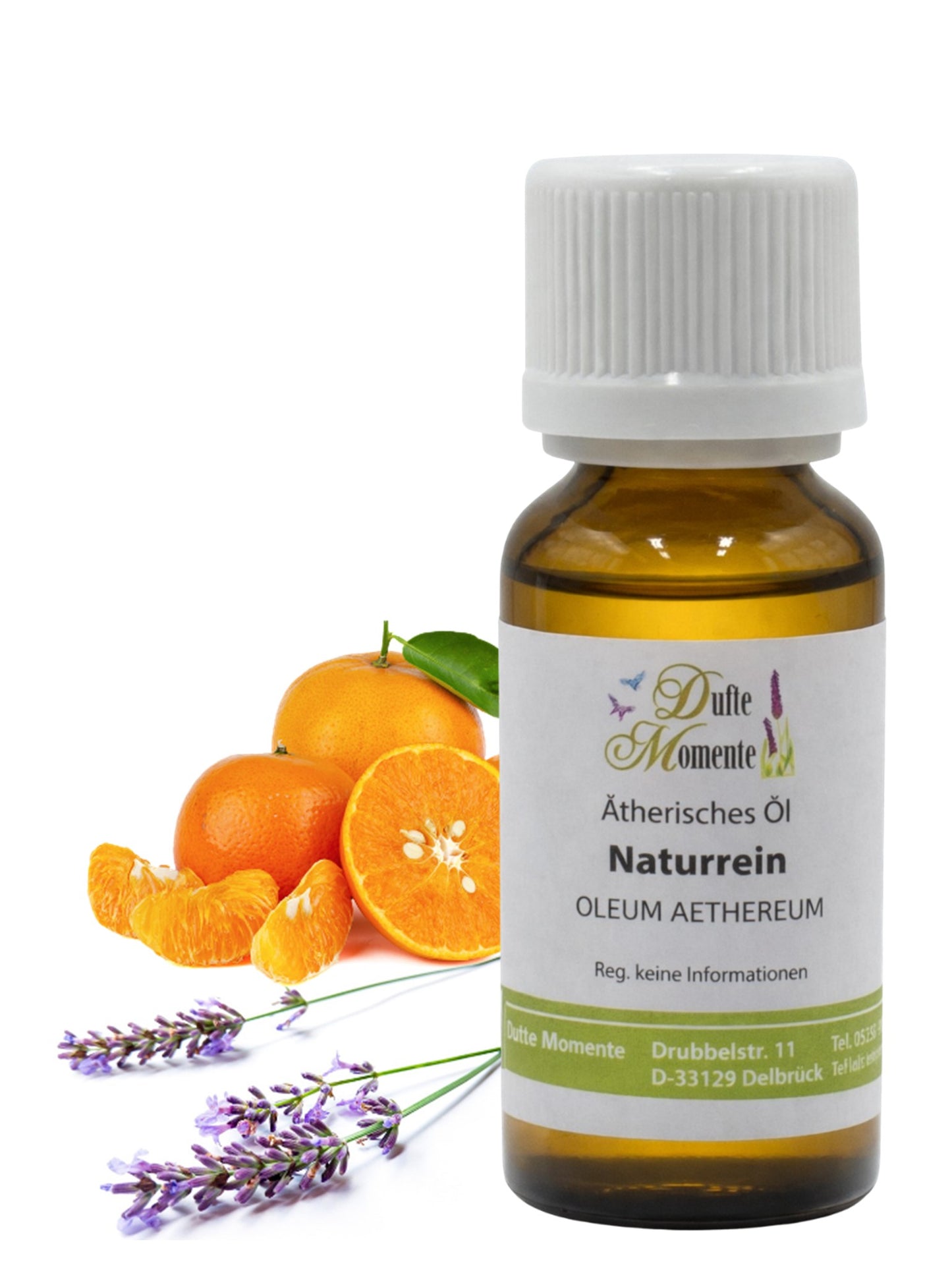 Ätherische Ölmischung Capri 10 ml Flasche mit Orange und Lavendel