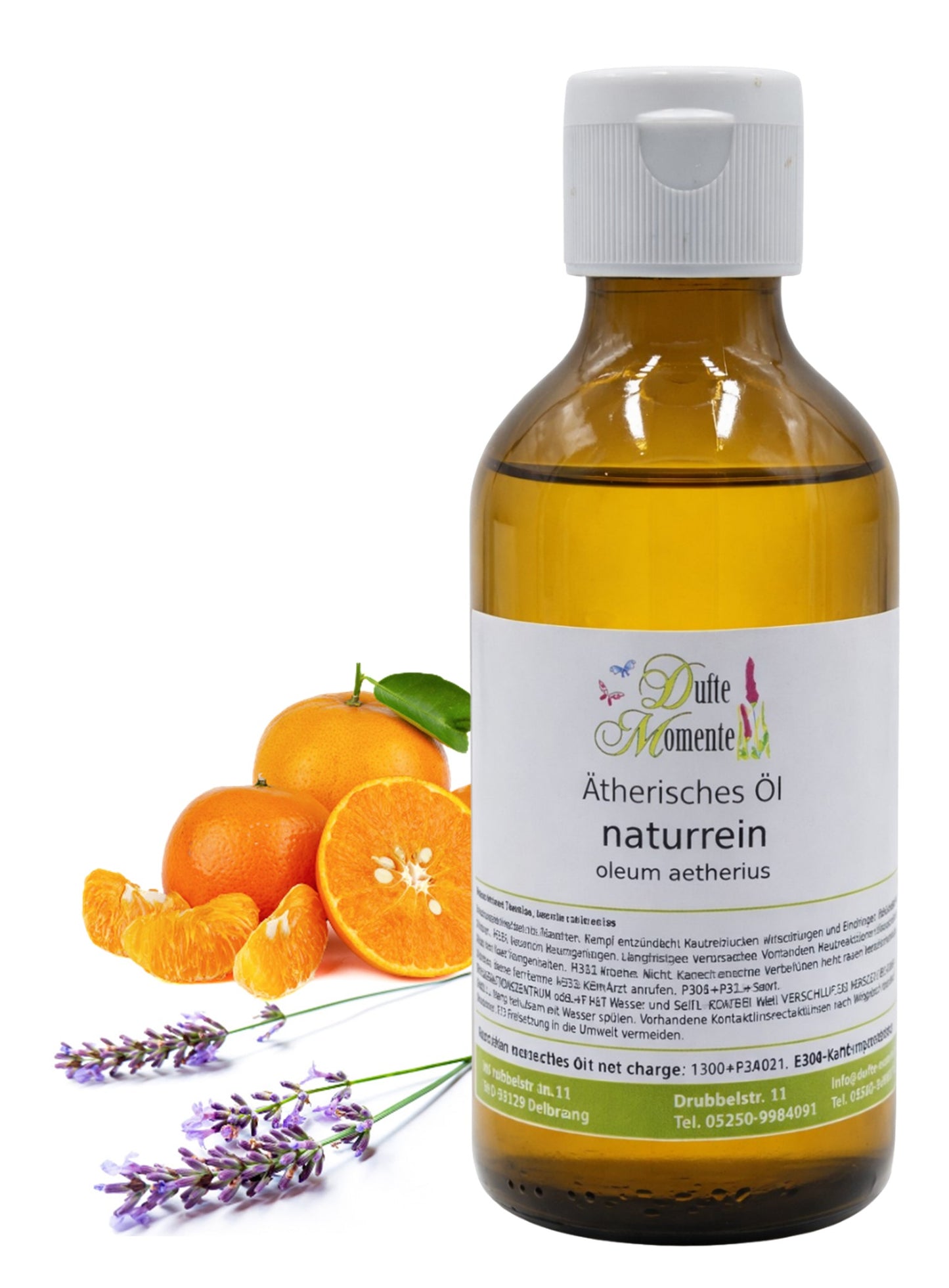 Ätherische Ölmischung Capri 250 ml Flasche mit Orange und Lavendel