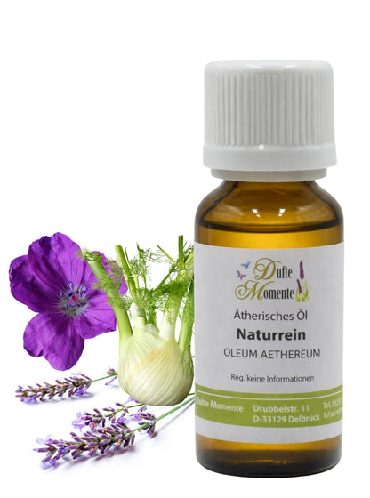 Ätherische Ölmischung Exotic naturrein mit Fenchel Geranium Lavendel in Glasflasche Dufte Momente 10 ml