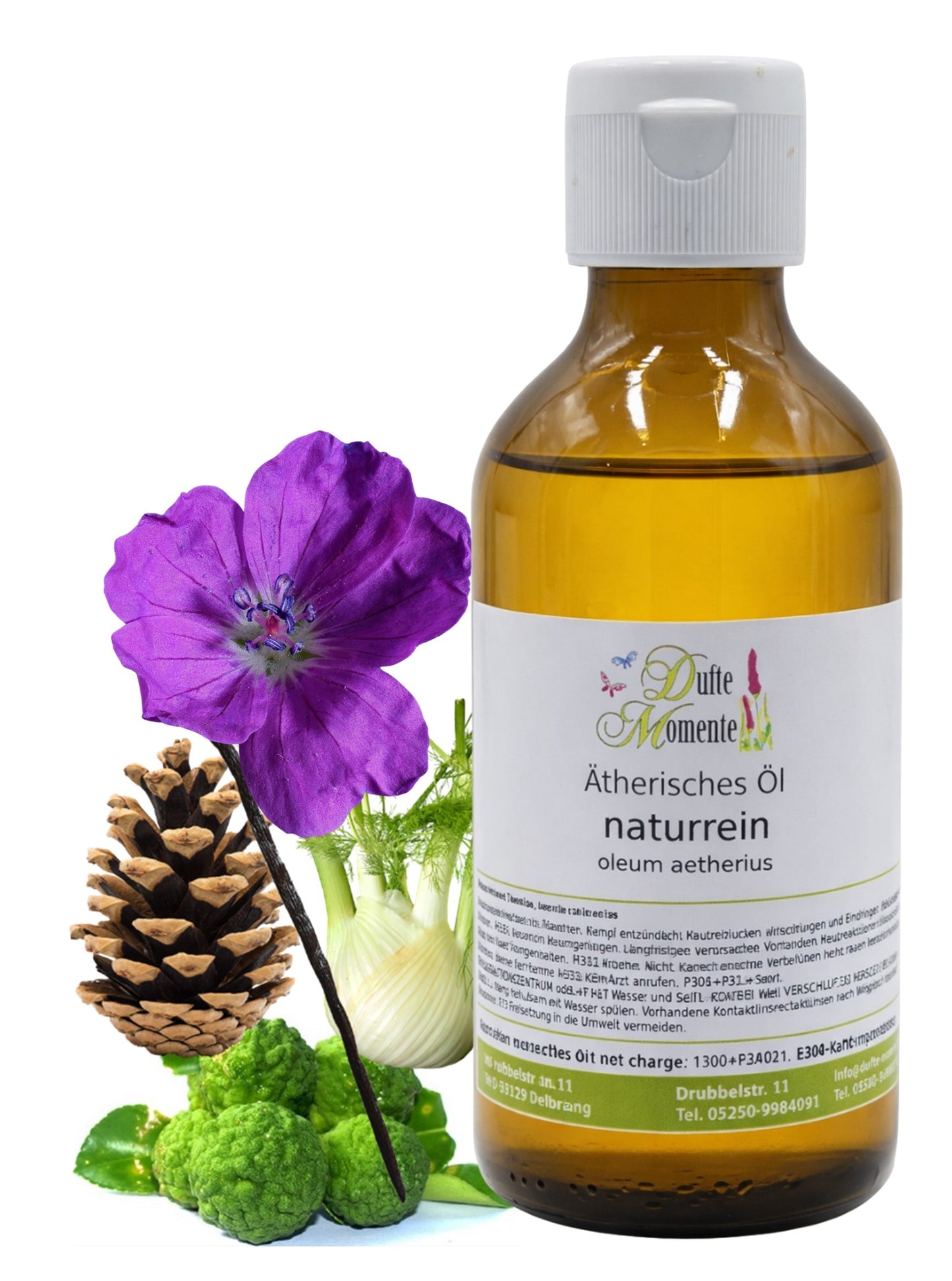 Indian Summer ätherische Ölmischung 250 ml mit Bergamotte, Fenchel, Geranium, Latschenkiefer und Tonkabohne