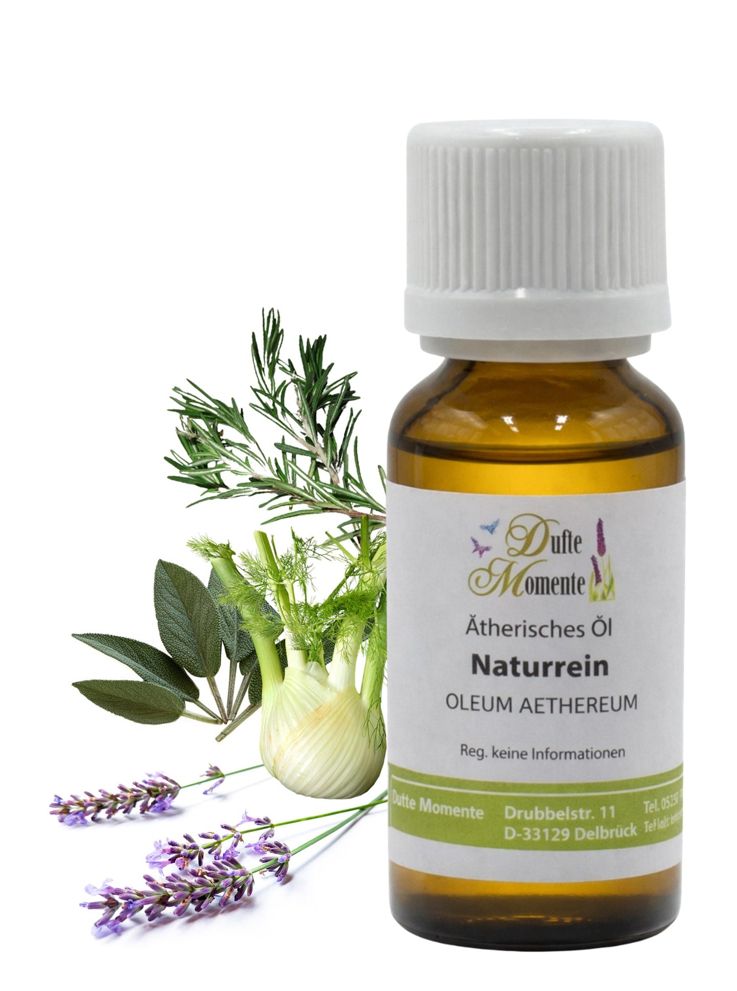 Ätherische Ölmischung Kräuter der Provence 10 ml mit Fenchel, Lavendel, Rosmarin und Salbei