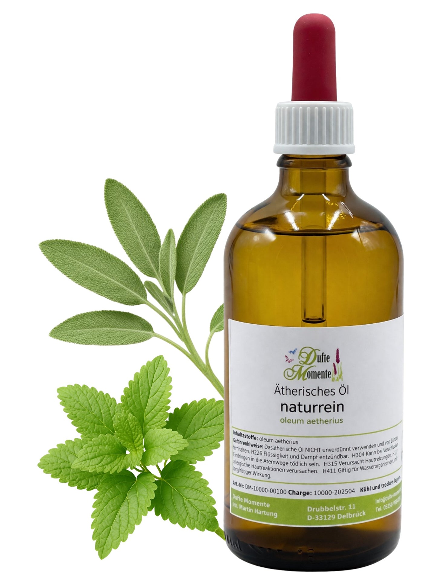 Salbei-Melisse - ätherische Ölmischung, naturrein
