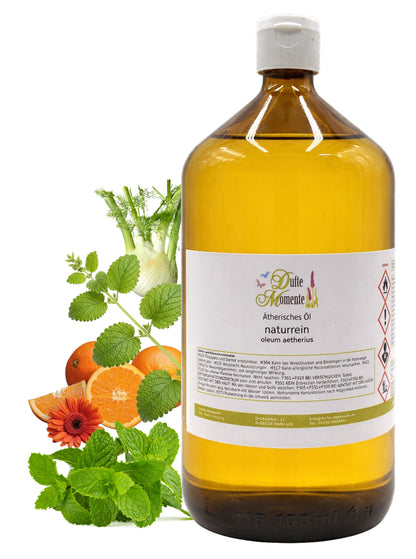 Sauna Gold (Melisse, Minze, Orange, Tannennadel) - ätherische Ölmischung, naturrein