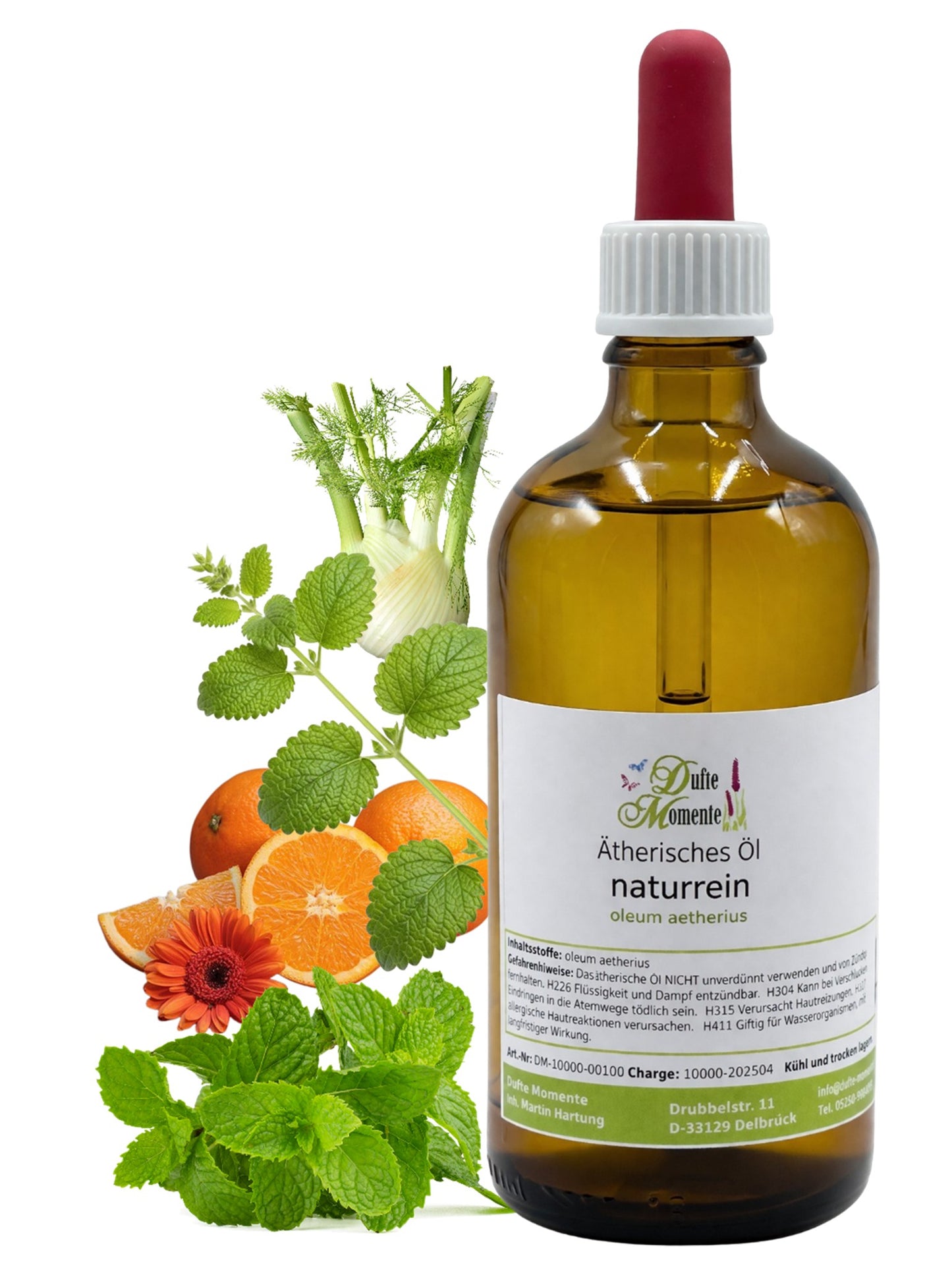 Sauna Gold (Melisse, Minze, Orange, Tannennadel) - ätherische Ölmischung, naturrein