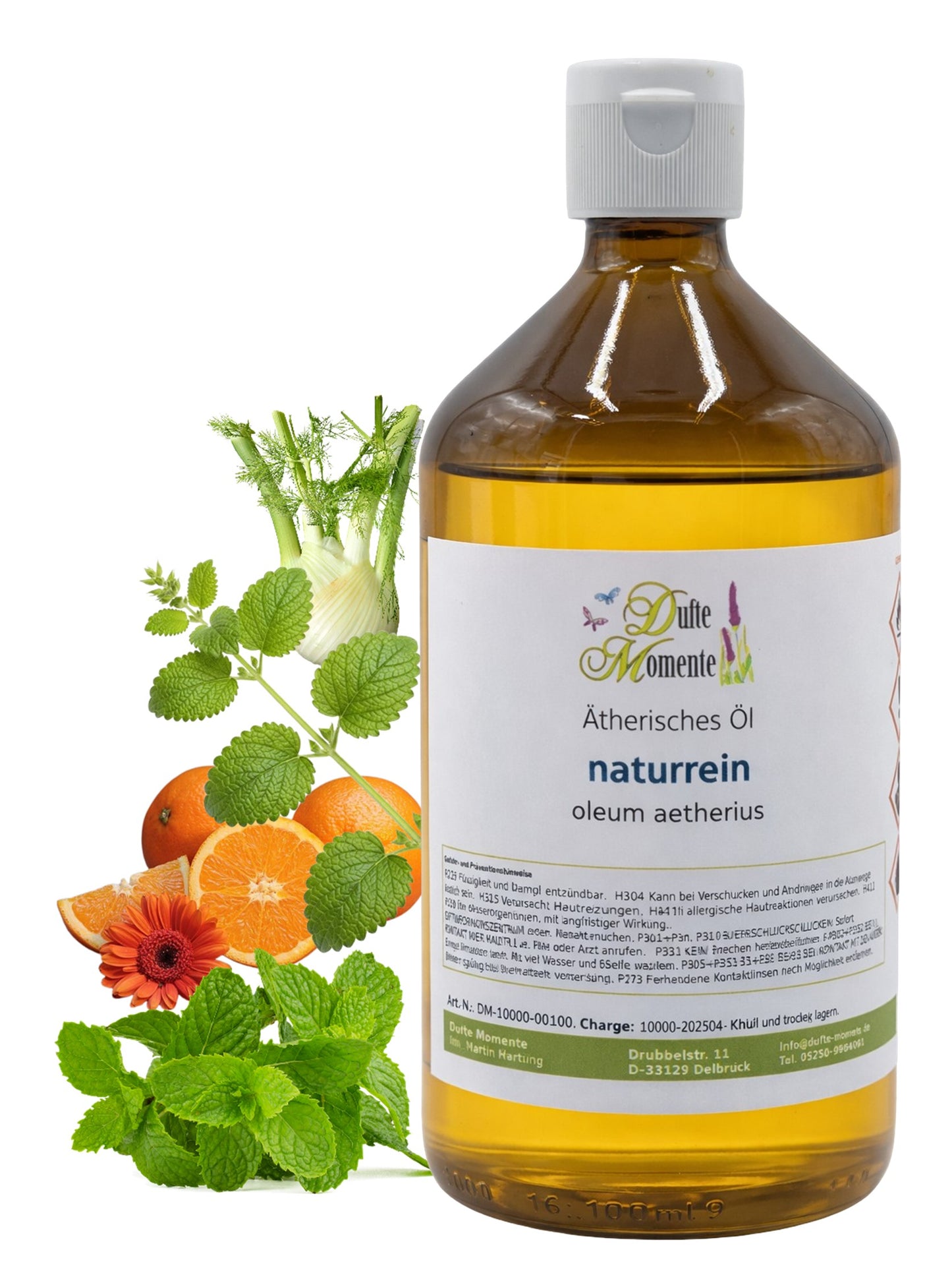 Sauna Gold (Melisse, Minze, Orange, Tannennadel) - ätherische Ölmischung, naturrein