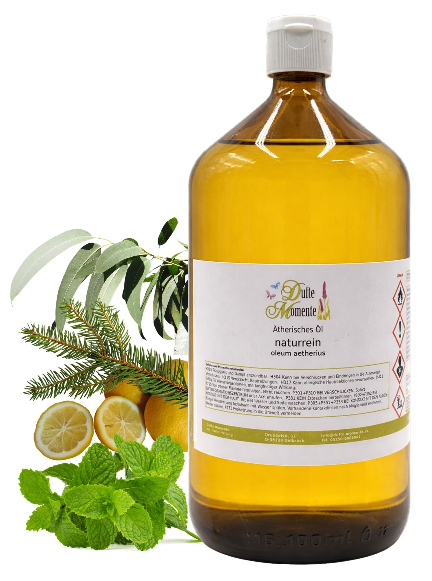 Schietwedder (Eukalyptus, Fichtennadel, Minze, Zitrone) - ätherische Ölmischung, naturrein